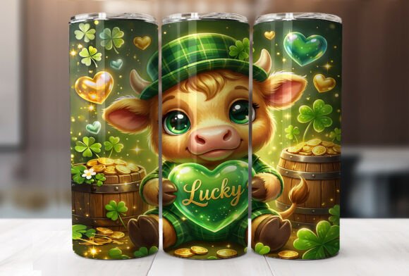 Cute Irish Highland Cow Lucky Tumbler: A Designer's Review