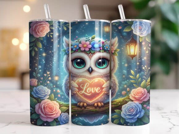 Owl Love Valentine's Day Tumbler Wrap: A Designer's Review