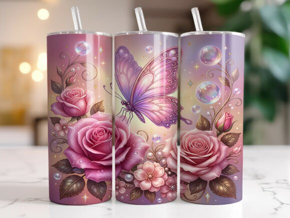 Rose Floral Tumbler Wrap Sublimation: A Designer's Review